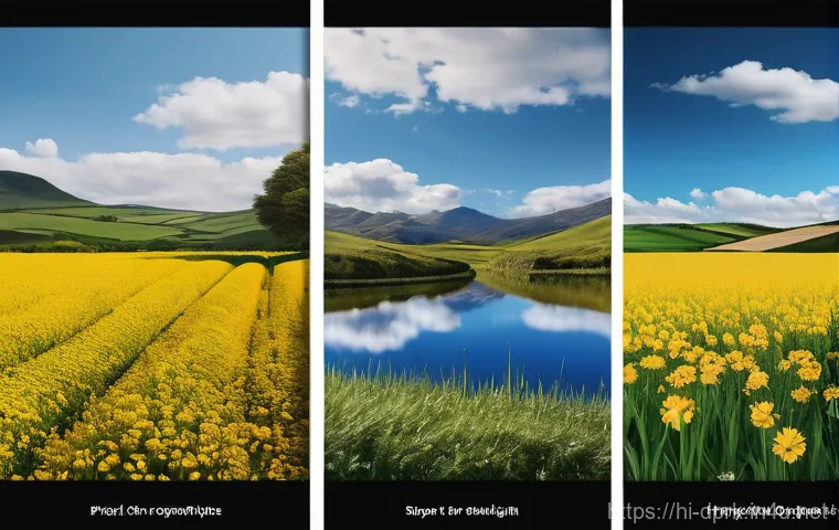 북한의 주요 강   압록강과 두만강 - Here are three detailed image prompts in English, designed for image generation, adhering to all spe...